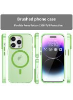 Drop-resistant, reinforced plastic back cover compatible with iPhone 12 Pro Max - Green - Image 3