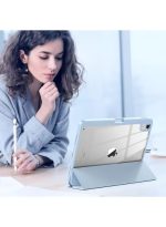 Case for iPad 10th Generation 10.9 Inch, 2022 & ipad 11th genration 2025 Case with Pencil Holder - Protective Trifold Stand Smart Cover [Support Touch ID & Auto Wake/Sleep] comaptiple with (A3354/A3355/A3356 /A2696/A2757/A2777) , Sky blue - Image 5