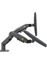 NB NORTH BAYOU Nb F160 17-27" Dual Arm 2-9kg Monitor Stand with Shock Absorber New Version - Image 4