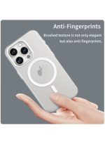 Drop-resistant, reinforced plastic back cover compatible with iPhone 13 Pro Max - Clear - Image 4