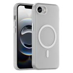 Drop-resistant, reinforced plastic back cover compatible with iPhone 16e - Clear