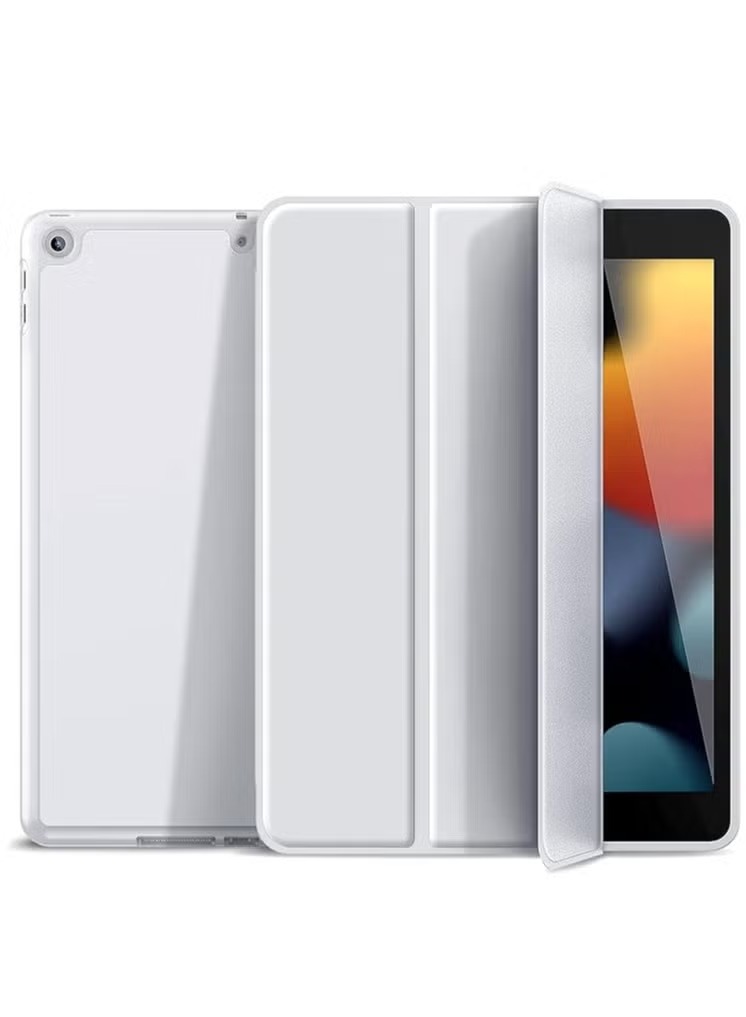 imgi_192_5d2e1eee-b7e3-49db-8ca Case for iPad 10.2-Inch (9th/8th/7th Generation, 2021/2020/2019),Clear Shockproof Back Cover Built-in Pencil Holder,Auto Sleep/Wake (Grey) - Image 1