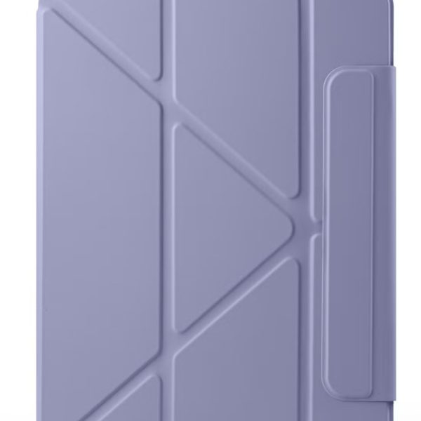 magnatic Case Compatible with iPad Air 13 inch (2024) M2, [Built-in Pencil Holder] Shockproof Cover, Auto Wake/Sleep, (Winter blue)