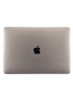 Crystal Designed Hard Case compatible with Macbook new air 13.6" Inch A2681 / A3113 - Grey