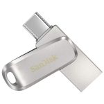 Sandisk SDDDC4-256G-G46 256GB Ultra Dual Drive Luxe USB 3.2 Gen 1 USB Type- C , Read Speed400 MB/S SDDDC4-256G-G46 256 GB