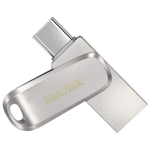 Sandisk SDDDC4-256G-G46 256GB Ultra Dual Drive Luxe USB 3.2 Gen 1 USB Type- C , Read Speed400 MB/S SDDDC4-256G-G46 256 GB