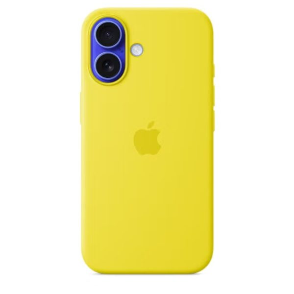 Apple iPhone 16 Silicone Case With MagSafe - Star Fruit MYY73ZM/A