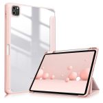 Case for iPad Pro 11 Case 2022/ 2021 /air4/air5 10.9 "/ ipad air6/air7 11" with Pencil Holder Premium Protective Case Cover with Soft TPU Back and Auto Sleep/Wake Feature for iPad Pro 11 comaptiple with (A2228 / A2231 / A2068 / A2230) , Pink