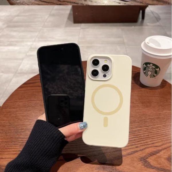 Drop-resistant, reinforced plastic back cover compatible with iPhone 15 Pro Max - Yellow