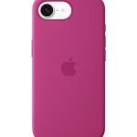 Apple iPhone 16e Silicone Case – Fuchsia MD3W4ZM/A
