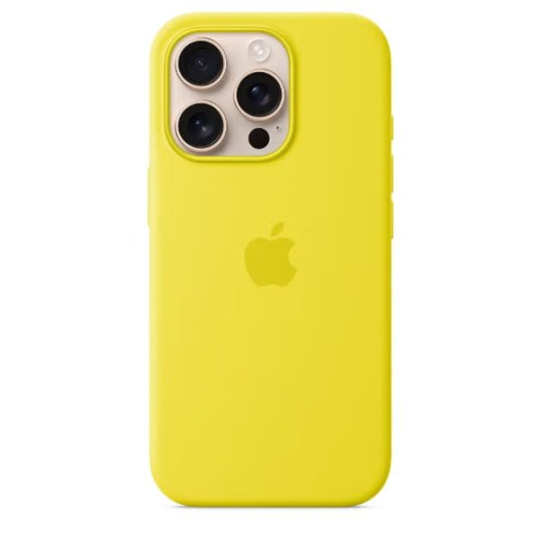 Apple iPhone 16 Pro Silicone Case With MagSafe - Star Fruit MYYQ3ZM/A