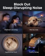 soundcore Sleep A30 by Anker Sleep Earbuds, Smart Active Noise Cancelling Sleep Headphones, Adaptive Snore-Masking System, Ultra-Comfort for Side Sleepers, 45H Playtime - Image 2
