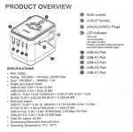 Onten 45W GaN Universal Travel Adapter - Image 2