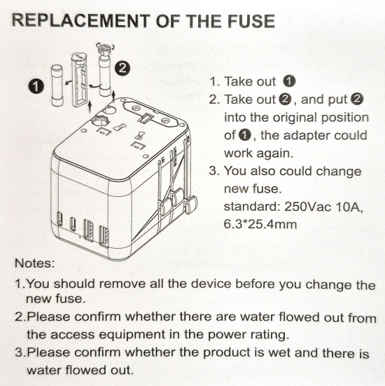 OTN-CW83 e Onten 45W GaN Universal Travel Adapter - Image 3