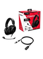 HYPERX Cloud III Wired Gaming Headset, For PC / PS5 / Xbox Series, Angled 53mm Drivers, Noise Cancelling, With LED Mic Mute Indicator, 10Hz-21kHz Frequency Response, Black | 727A8AA - Image 3