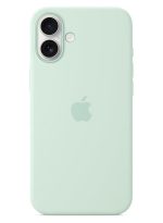 Apple Apple iPhone 16 Plus Silicone Case with MagSafe ​​​​​​​ Aquamarine - Image 3