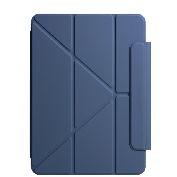 magnetic Case for iPad Pro 11 Case 2022/ 2021 /air4/air5 10.9 "/ ipad air6/air7 11" with Pencil Holder Premium Protective Case Cover with Soft TPU Back and Auto Sleep/Wake Feature for iPad Pro 11 comaptiple with (A2228 / A2231 / A2068 / A2230) , navy blue