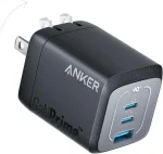 Anker 67W USB C Charger Foldable, 3-Port Compact and Fast PPS GaN Wall Charger, Fast Charger for MacBook Pro/Air, iPad Pro, Galaxy S25/S24/S23, Dell XPS 13, iPhone 16/15/14, Huawei, Xiaomi, Redmi