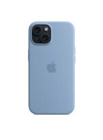 Apple iPhone 15 Plus Silicone Case with MagSafe - Winter Blue