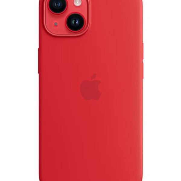 Apple iPhone 14 Silicone Case with MagSafe (PRODUCT)RED