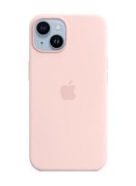 Apple  iPhone 14 Silicone Case with MagSafe Chalk Pink