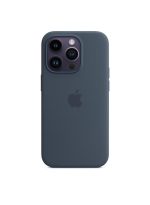 Apple iPhone 14 Pro Silicone Case with MagSafe Storm Blue