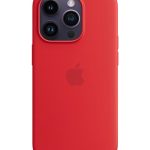 Apple iPhone 14 Pro Silicone Case with MagSafe (PRODUCT)RED