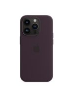 Apple iPhone 14 Pro Silicone Case with MagSafe Elderberry