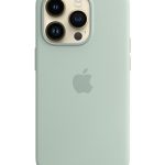 Apple iPhone 14 Pro Silicone Case with MagSafe Succulent
