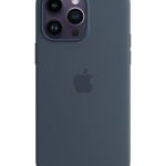 Apple iPhone 14 Pro Max Silicone Case with MagSafe Storm Blue Storm Blue