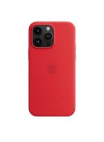 Apple  iPhone 14 Pro Max Silicone Case with MagSafe (PRODUCT)RED - Image 2
