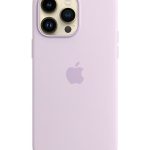 Apple  iPhone 14 Pro Max Silicone Case with MagSafe Lilac