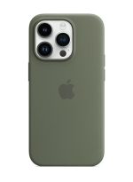 Apple  iPhone 14 Pro Silicone Case With MagSafe Olive