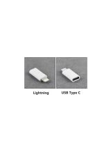 USB C to Lightning Adapter PD Fast Charge USB C Female to Lightning Male Type-C Cable to Lightning Converter -White - Image 2