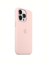 Apple iPhone 13 Pro Silicone Case with MagSafe Chalk Pink