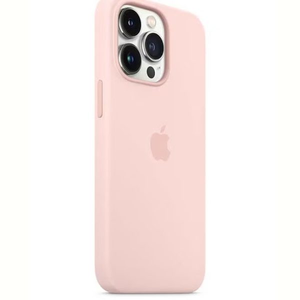 Apple iPhone 13 Pro Silicone Case with MagSafe Chalk Pink
