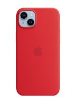 Apple iPhone 14 Plus Silicone Case with MagSafe (PRODUCT)RED - Image 3
