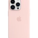 Apple  iPhone 14 Pro Silicone Case with MagSafe Chalk Pink