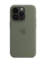 Apple  iPhone 14 Pro Silicone Case With MagSafe Olive - Image 3