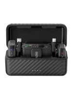 BOYA BOYAMIC 2 Wireless Microphones for Android/Camera/Tablets, AI Noise Cancellation, 32-bit Float 8GB Internal Recording, AMOLED Touchscreen, 984ft 54h Battery with Charging Case (Built-in Mic Only) - Image 5