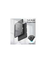 Case for iPad iPad Air 13 Inch Case M2 2024/iPad Pro 12.9 6th/5th/4th Generation 2022/2021/2020 with Pencil Holder, Clear Transparent Back Shell Slim Stand Shockproof Tablet Cover, Auto Wake/Sleep (Black) - Image 4