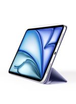 magnatic Case for iPad Pro 12.9 2022/2021/2020 with Pencil Holder, Clear Transparent Back Shell Slim Stand Shockproof Tablet Cover, Auto Wake/Sleep (Winter blue) - Image 6