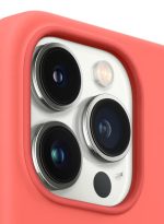 Apple iPhone 13 Pro Max Silicone Case with MagSafe – Pink Pomelo - Image 2