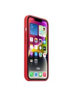Apple iPhone 14 Silicone Case with MagSafe (PRODUCT)RED - Image 4