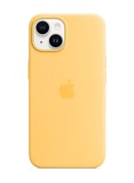 Apple iPhone 14 Silicone Case with MagSafe Sunglow - Image 4
