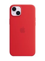 Apple iPhone 14 Plus Silicone Case with MagSafe (PRODUCT)RED - Image 4