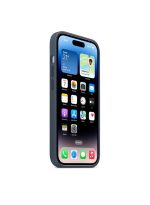 Apple iPhone 14 Pro Silicone Case with MagSafe Storm Blue - Image 4