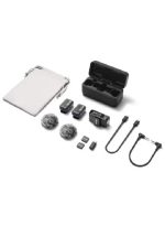 BOYA BOYAMIC 2 Wireless Microphones for Android/Camera/Tablets, AI Noise Cancellation, 32-bit Float 8GB Internal Recording, AMOLED Touchscreen, 984ft 54h Battery with Charging Case (Built-in Mic Only) - Image 3