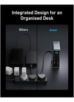 Anker Anker Prime Charging Docking Station, 14-Port with 160W Max Output and Built-In GaN AC-DC Power, 10Gbps Data Transfers, Real-Time Smart Interface, Dual 4K Displays for MacBook, Dell, Phones, and More - Image 6