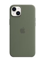 Apple  iPhone 14 Plus Silicone Case With MagSafe Olive - Image 5